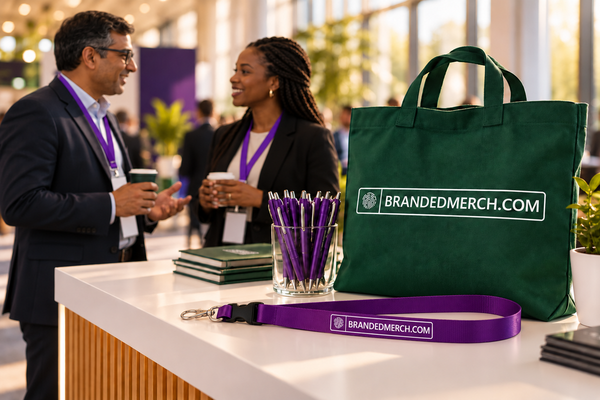 Branded merchandise for events