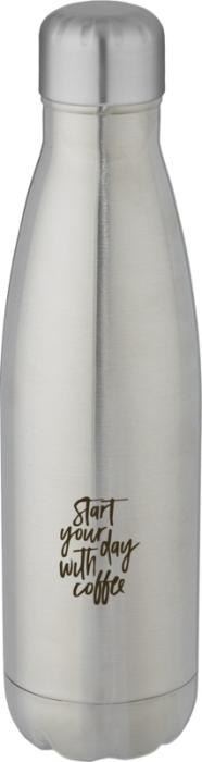 Branded RCS Certified Recycled Stainless Steel Bottle Vacuum Insulated 500ml