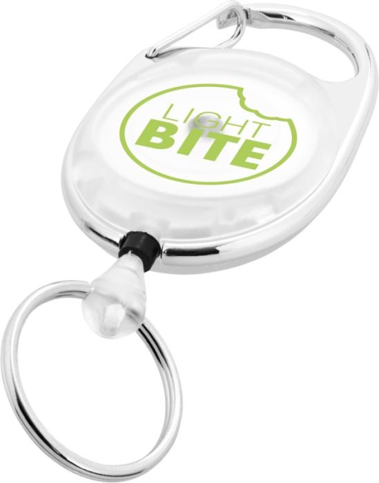 Branded Roller Clip Keyring