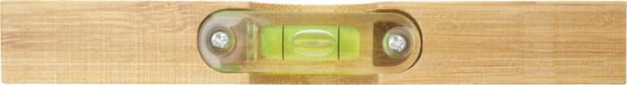 Flush Bamboo Branded Spirit Level With Bottle Opener