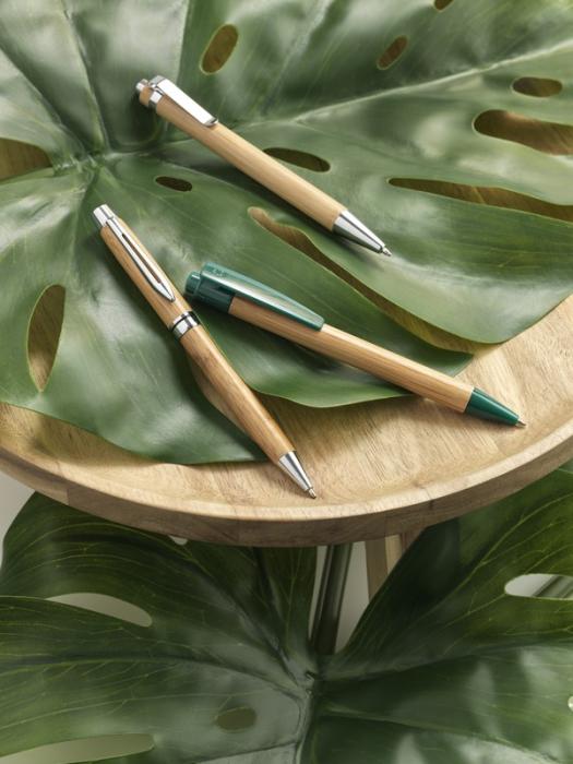 Branded Bamboo Ballpoint Pen