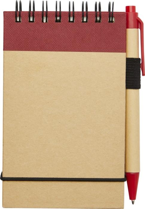 A7 Recycled Jotter Notepad With Pen