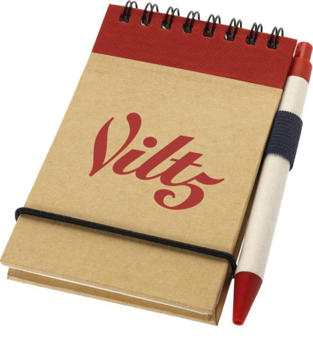 A7 Recycled Jotter Notepad With Pen