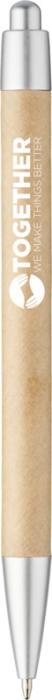 Recycled Paper Ballpoint Branded Pen
