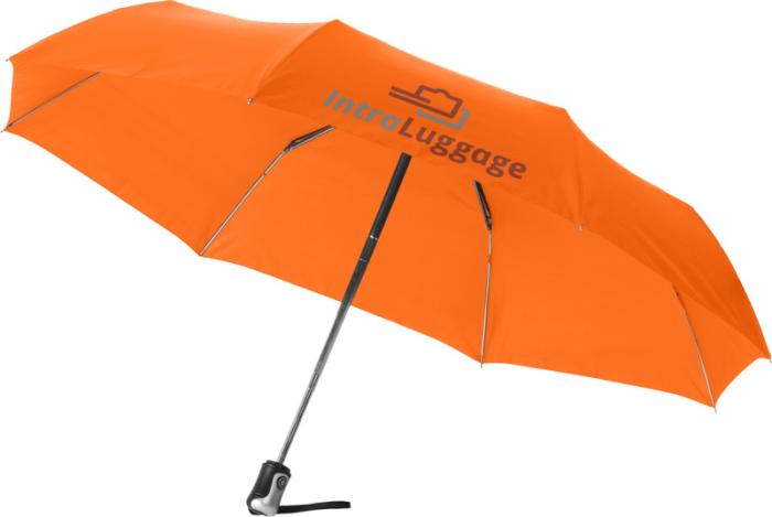 21.5" Foldable Auto Open & Close Branded Umbrella