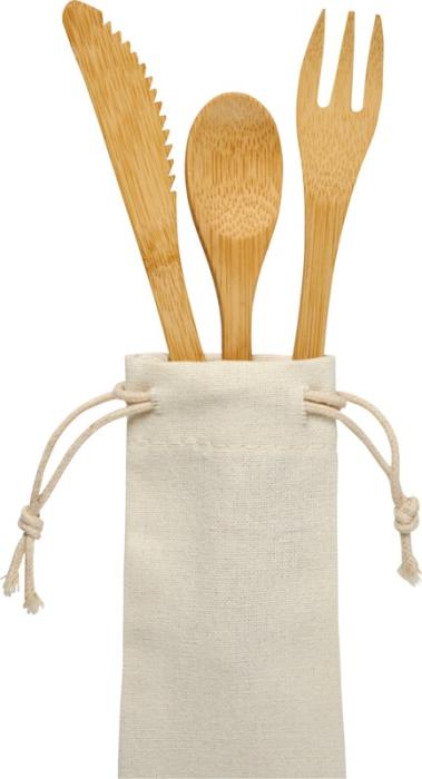 Bamboo Cutlery Set