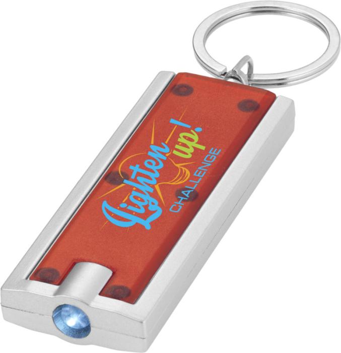 LED Light Keyring Red