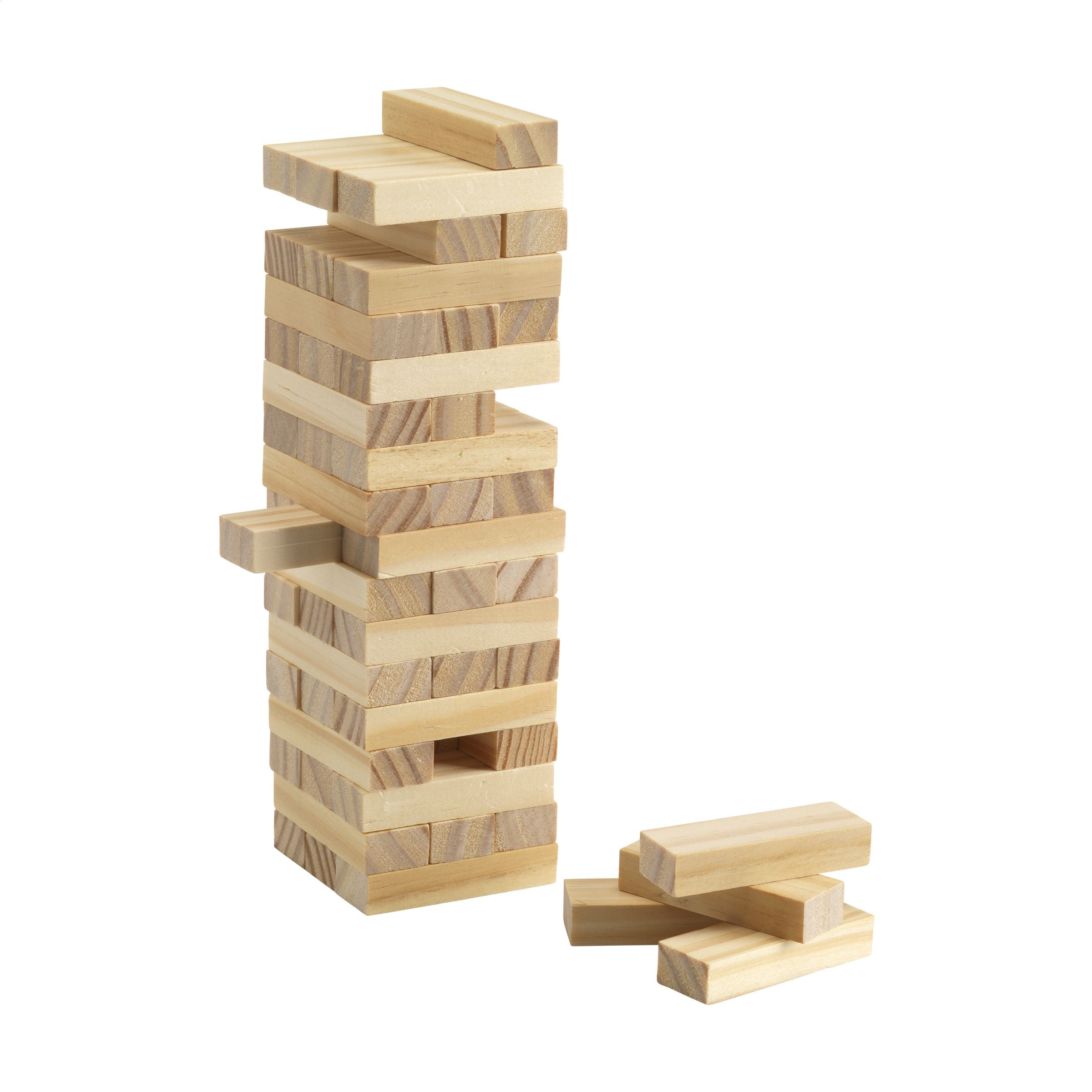 Branded Jenga Game 18cm
