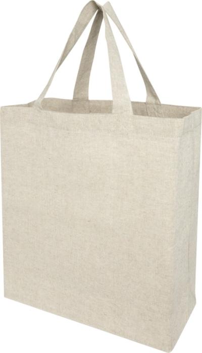 Recycled Gusset Printed Tote bag 13L 150 g/m²