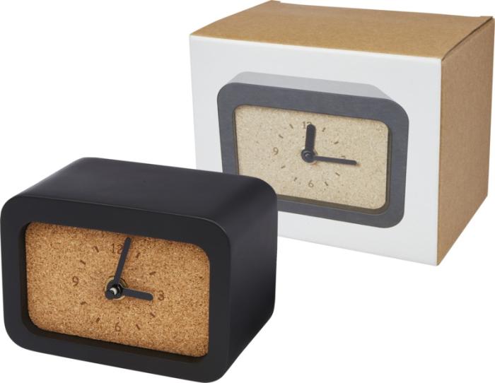 Wireless Limestone Charging Desk Clock