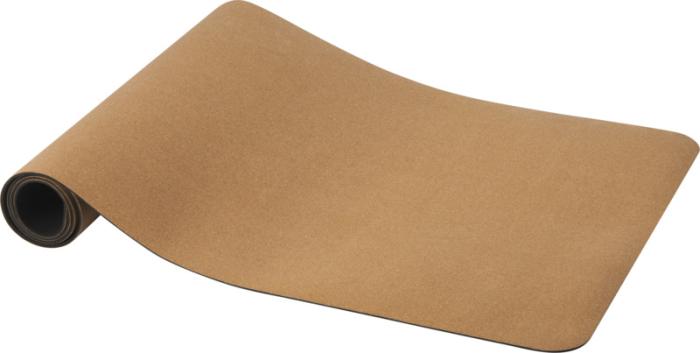 Branded Cork Yoga Mat