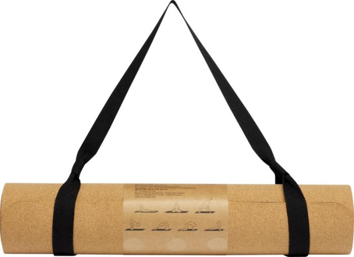 Branded Cork Yoga Mat