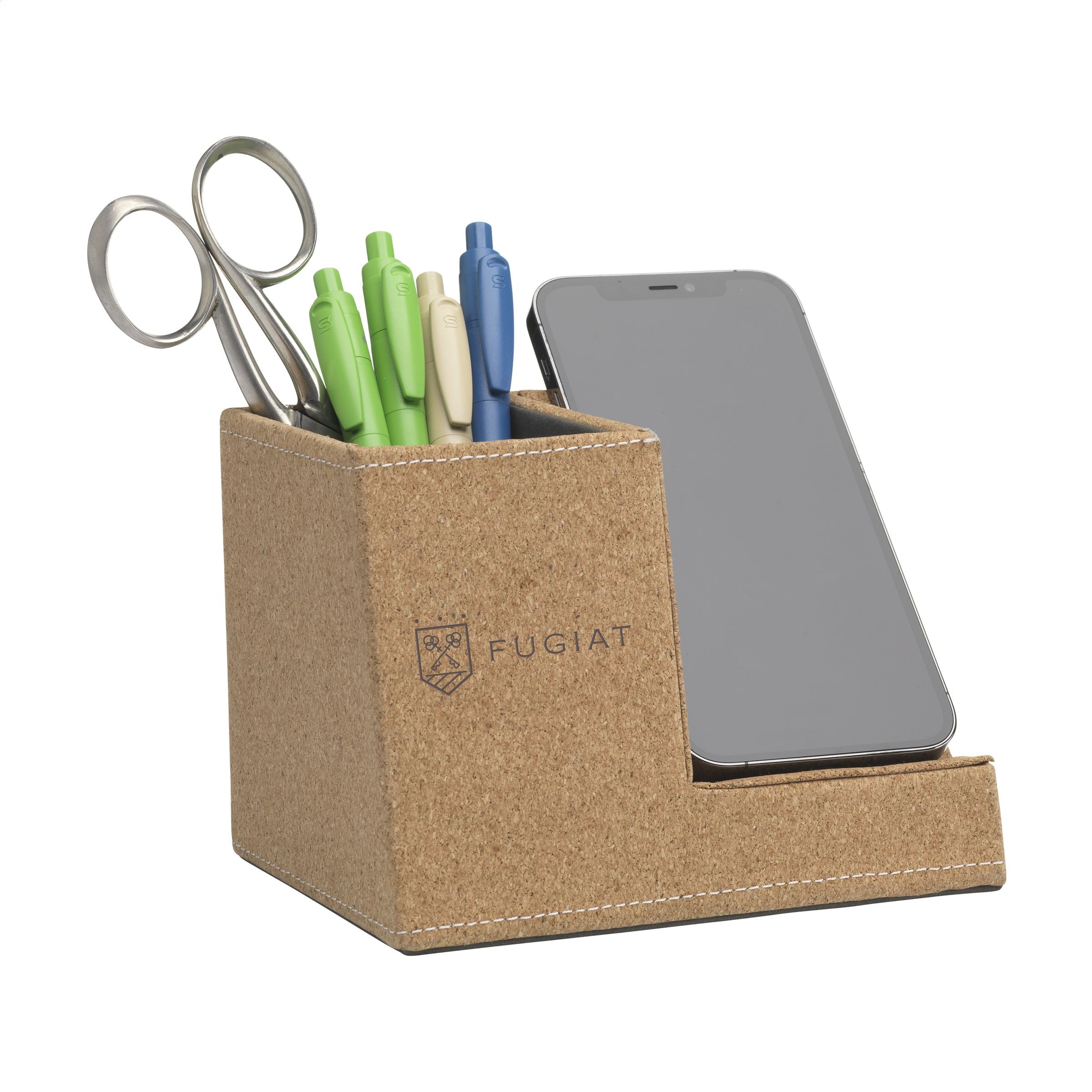 Branded Ecork Pen Holder Wireless Charger