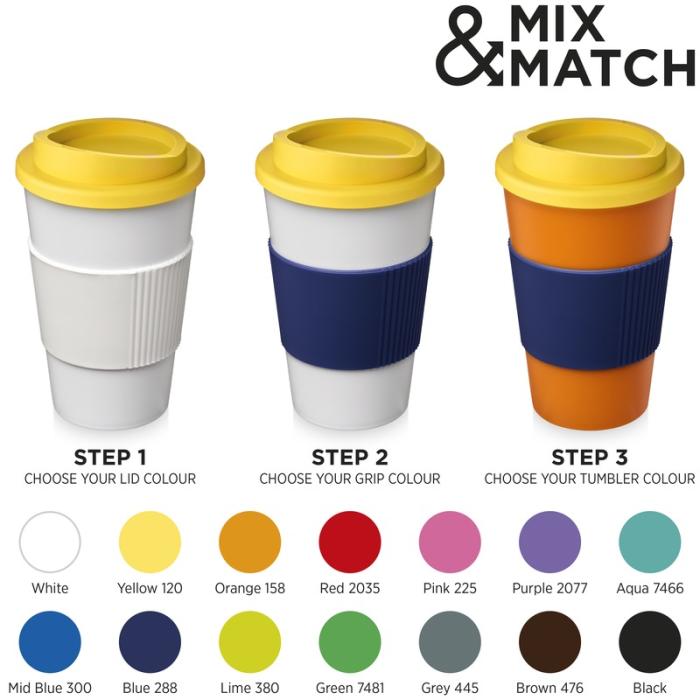 Americano® lnsulated Tumbler With Grip 350ml