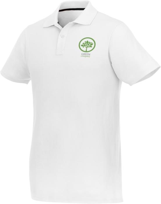 Short Sleeve Branded Men's Polo