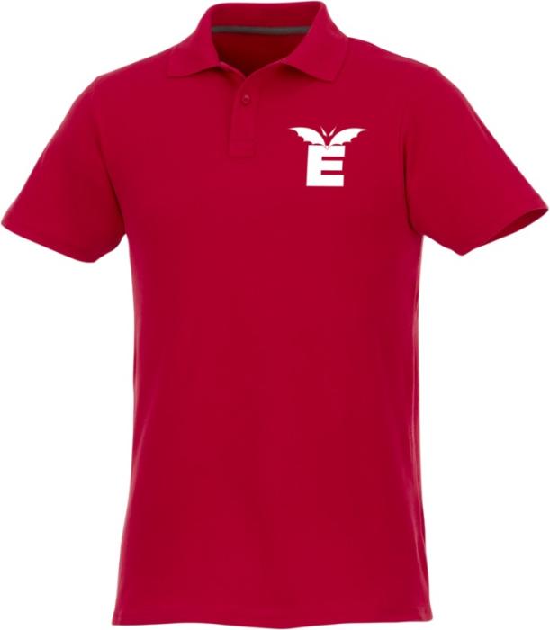 Short Sleeve Branded Men's Polo