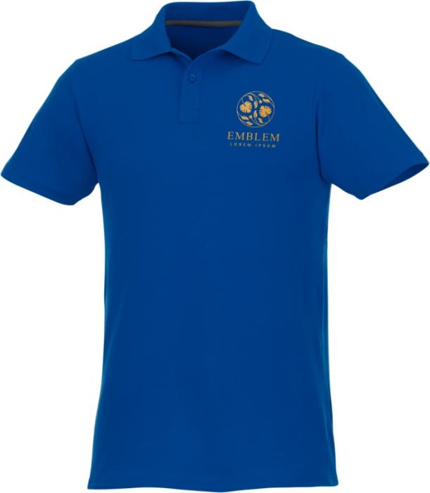 Short Sleeve Branded Men's Polo