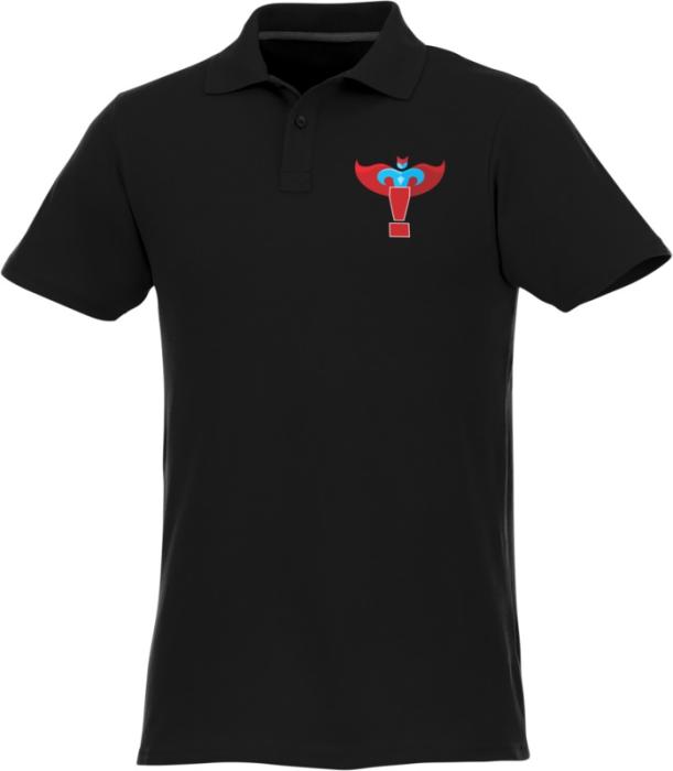 Short Sleeve Branded Men's Polo