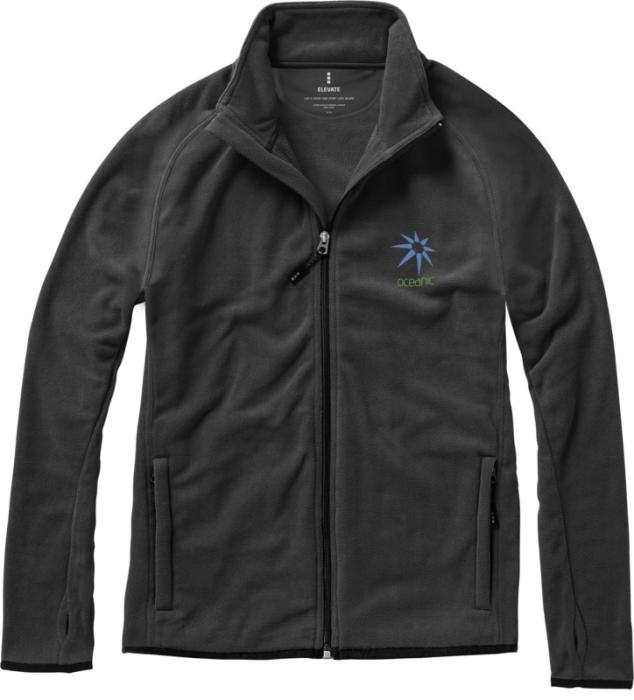 Men's Full Zip Branded Fleece Jacket