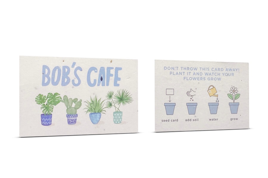 Seed Paper Business Cards