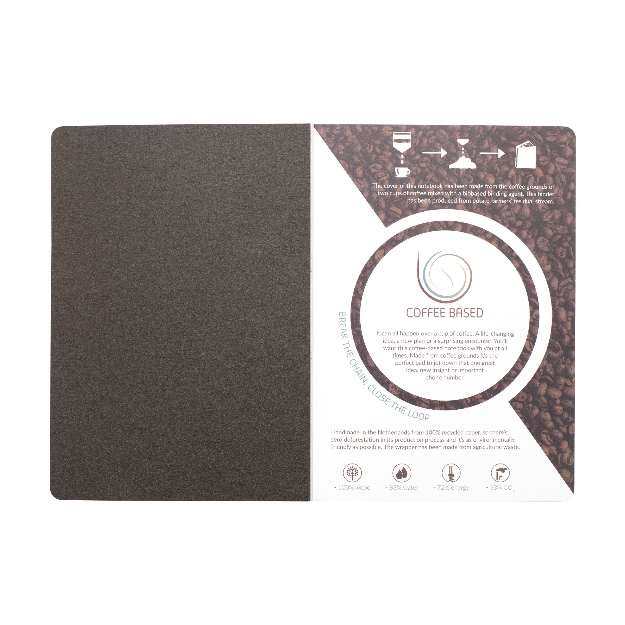 Branded Coffee Notebook A5