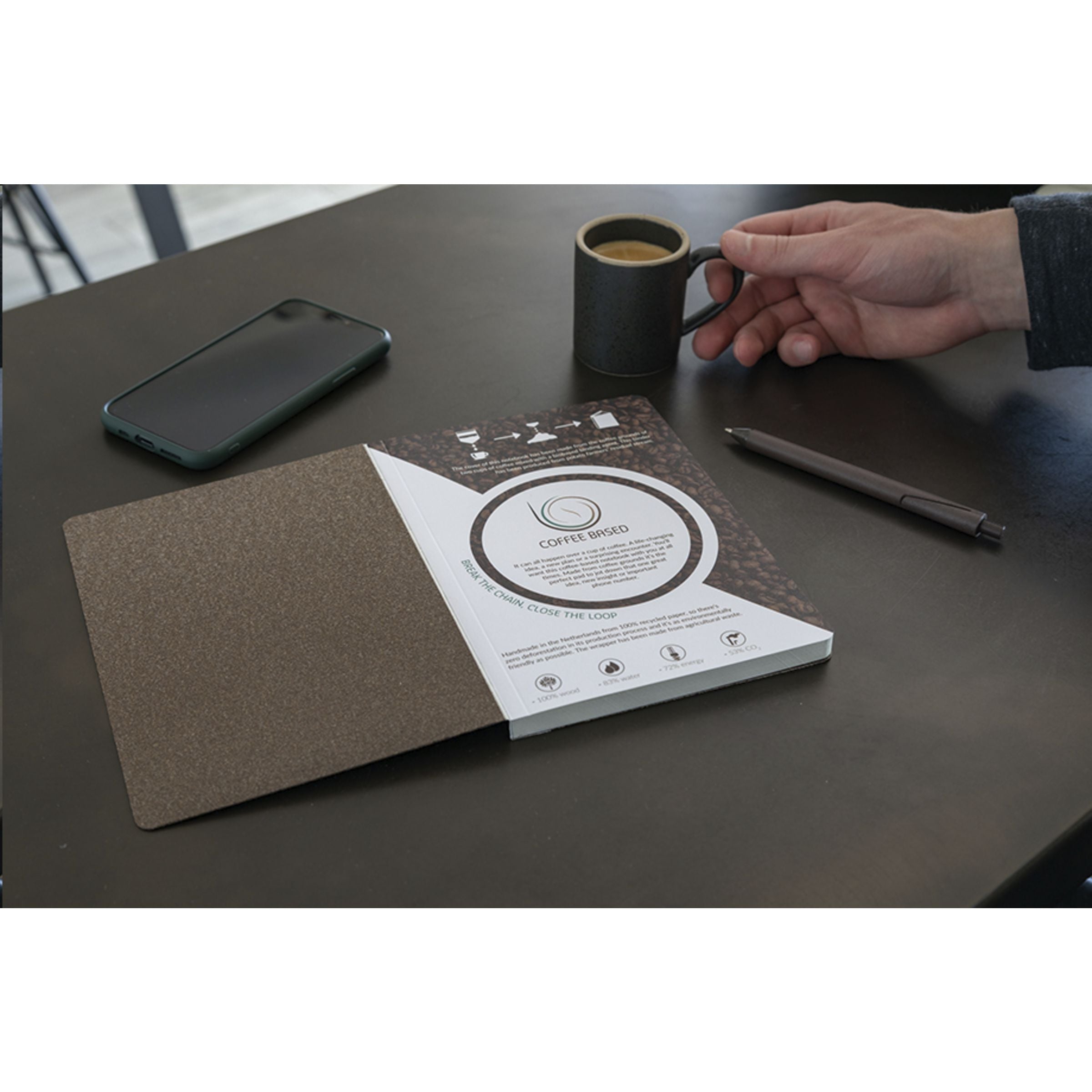 Branded Coffee Notebook A5