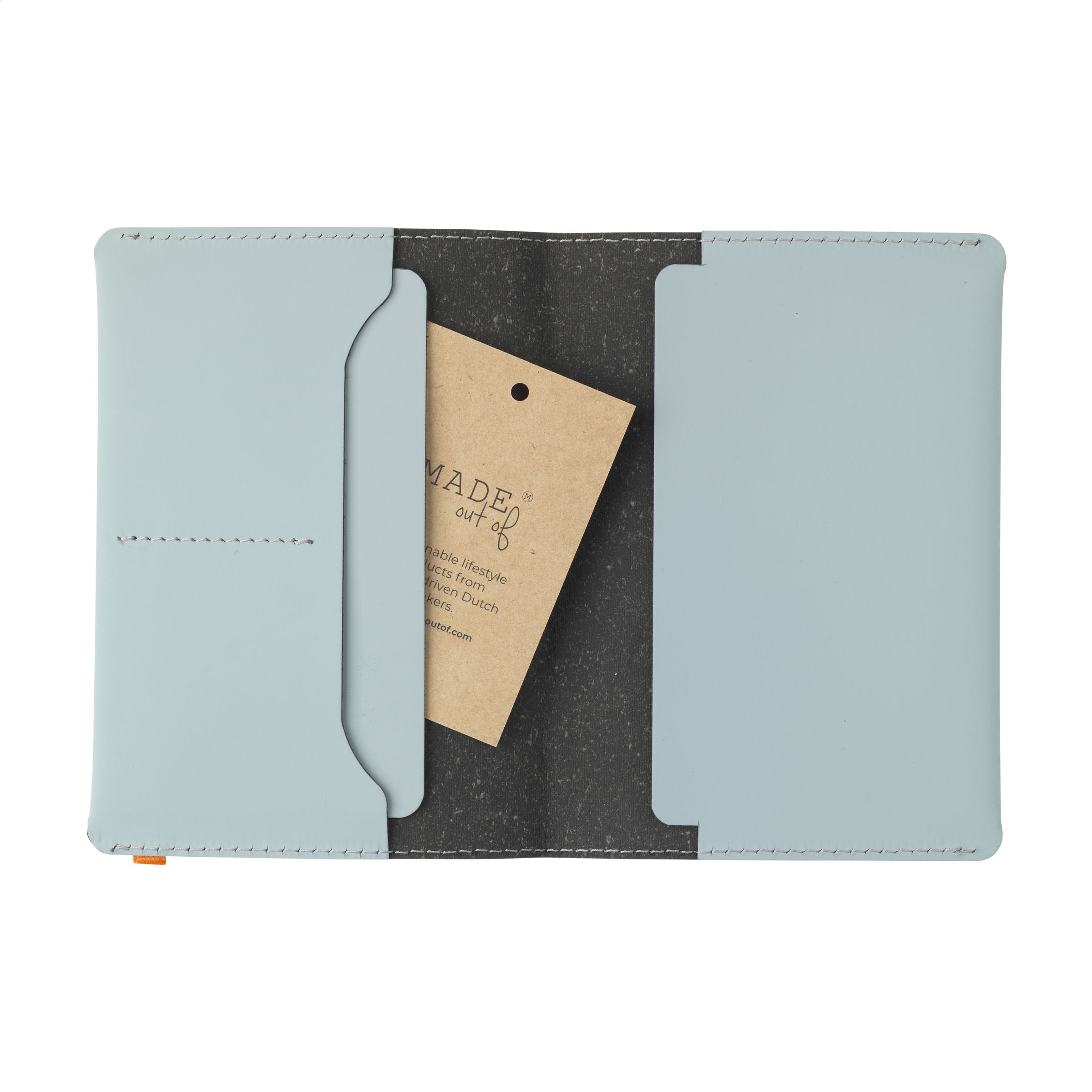 Recycled Leather Passport Holder