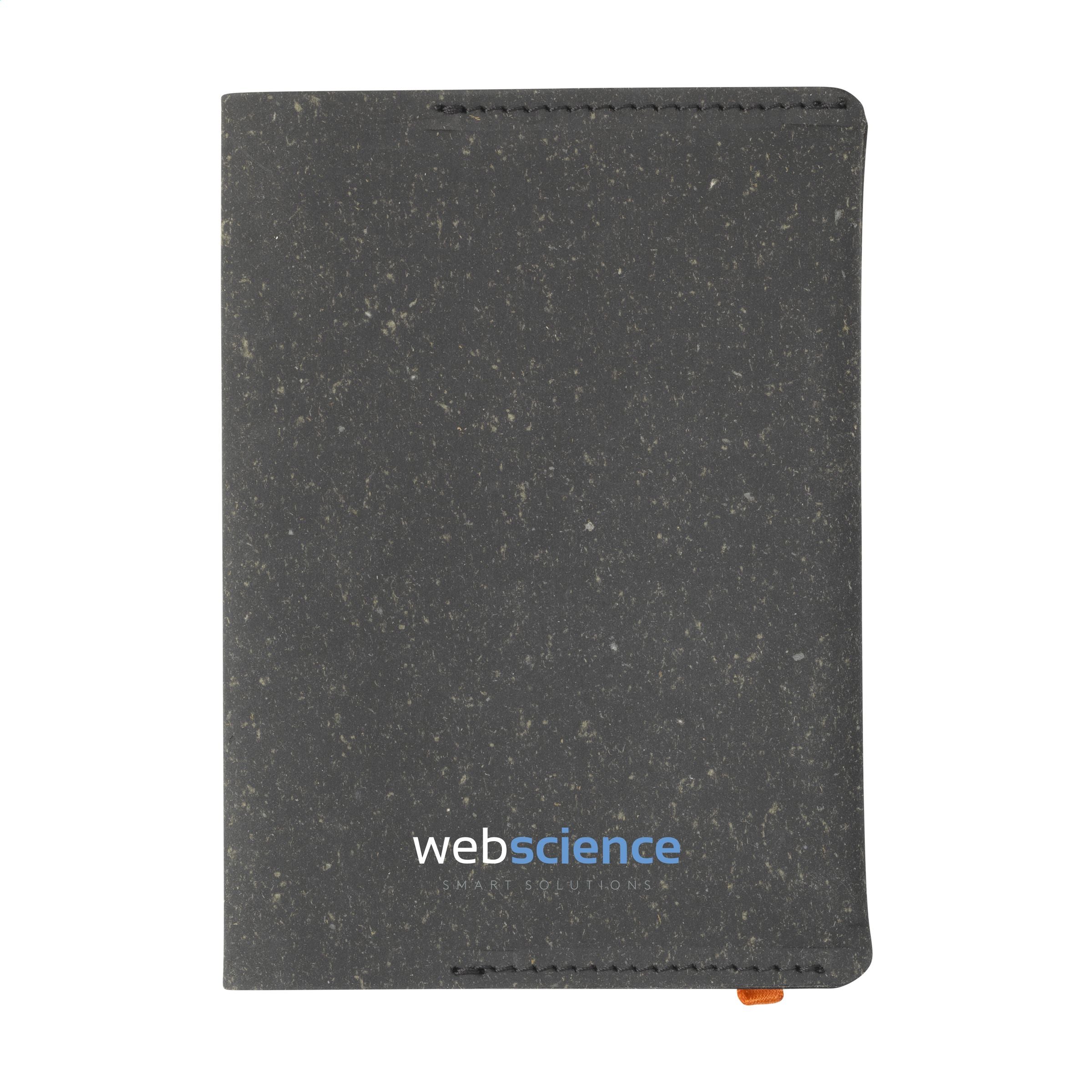 Recycled Leather Passport Holder