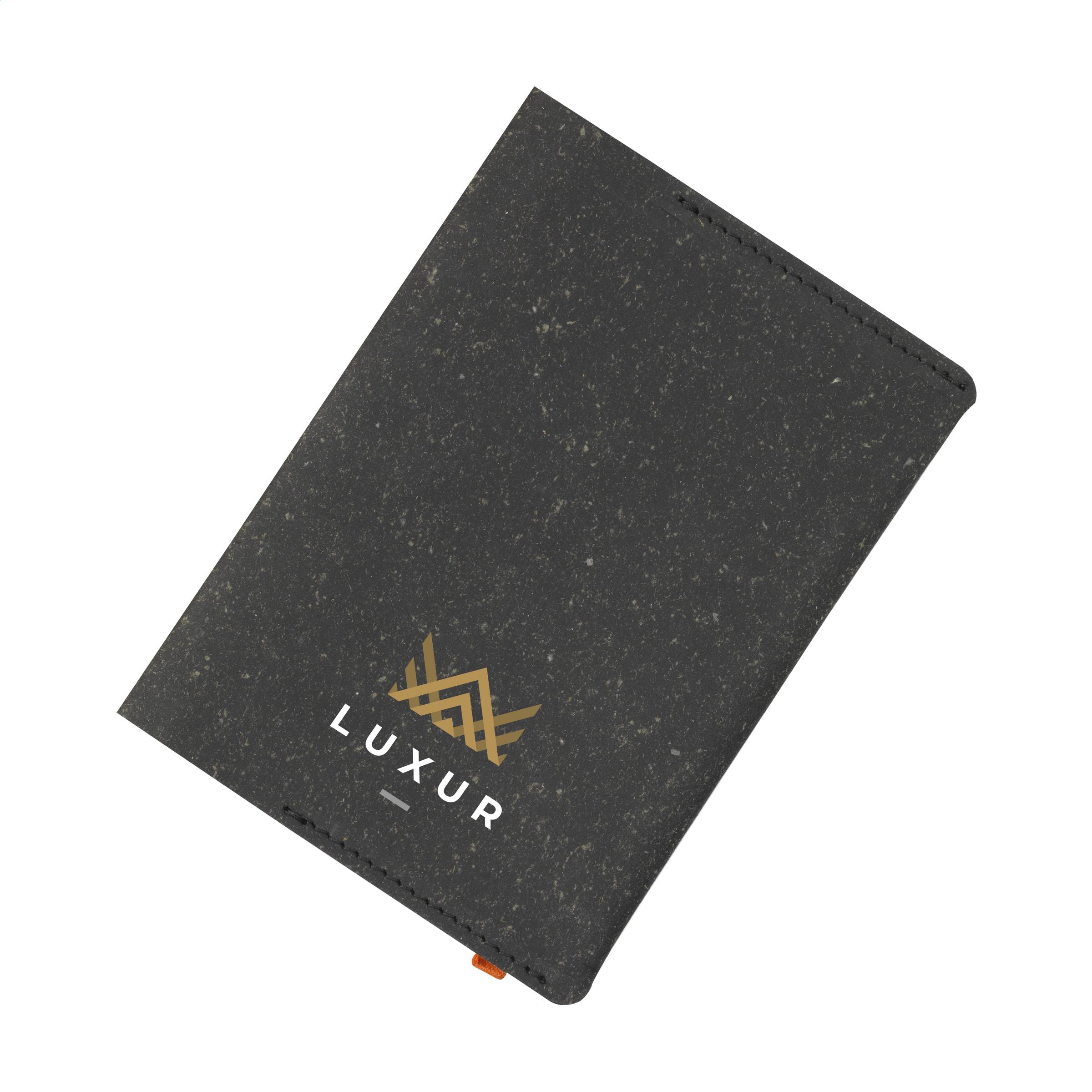 Recycled Leather Passport Holder