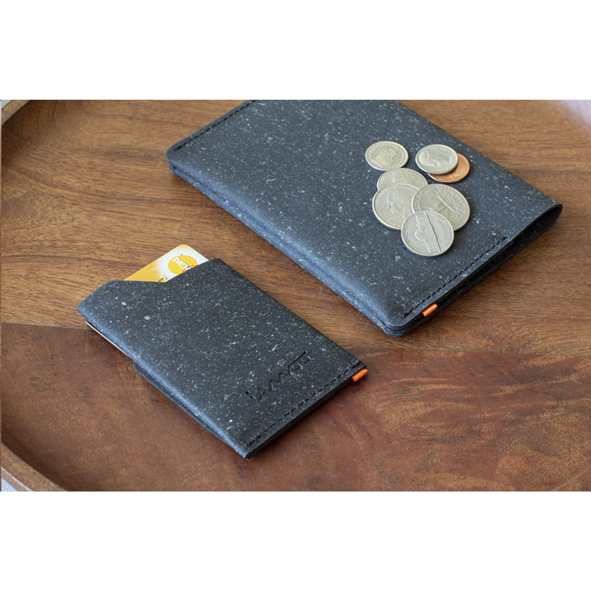 Recycled Leather Passport Holder