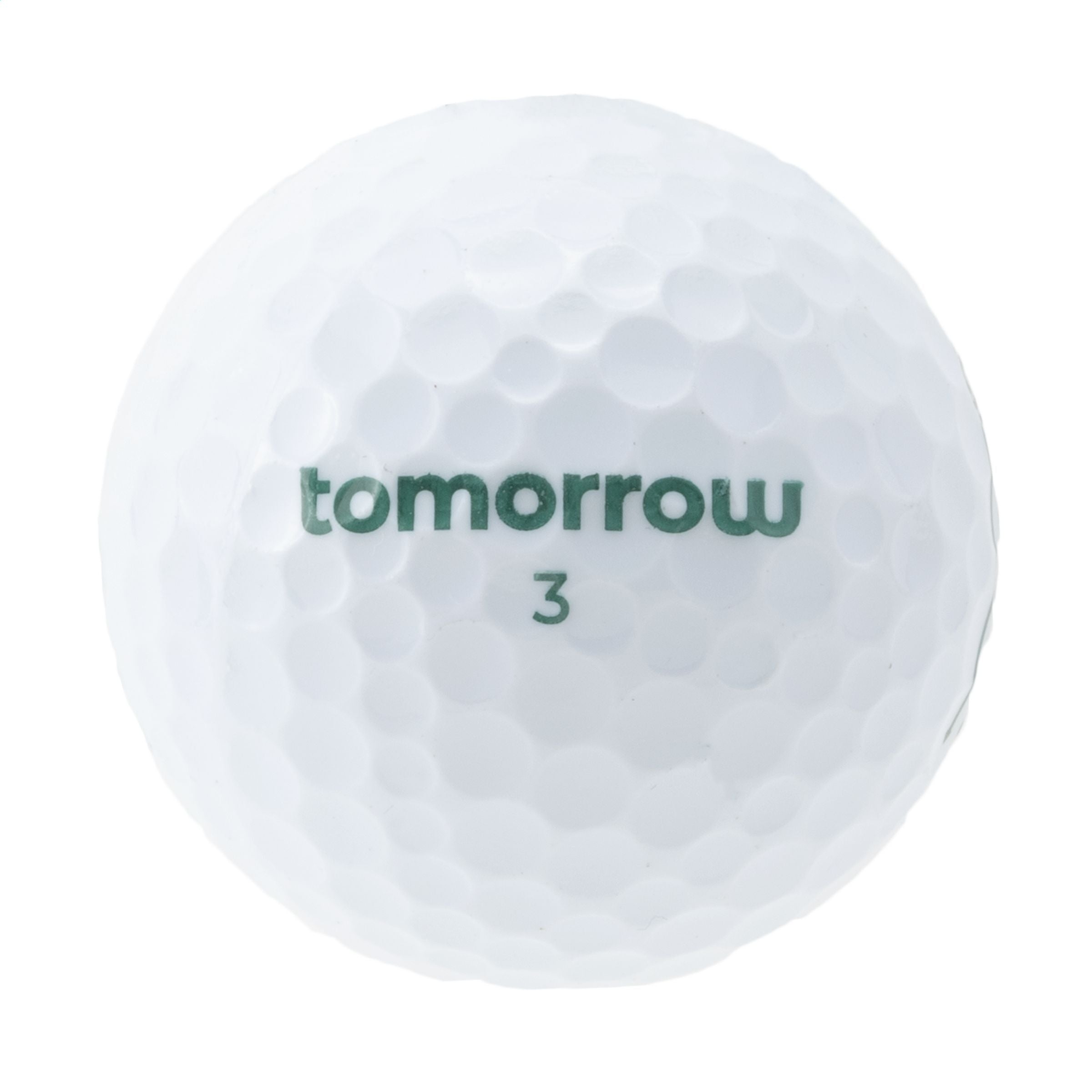 Recycled Branded Golf Ball White