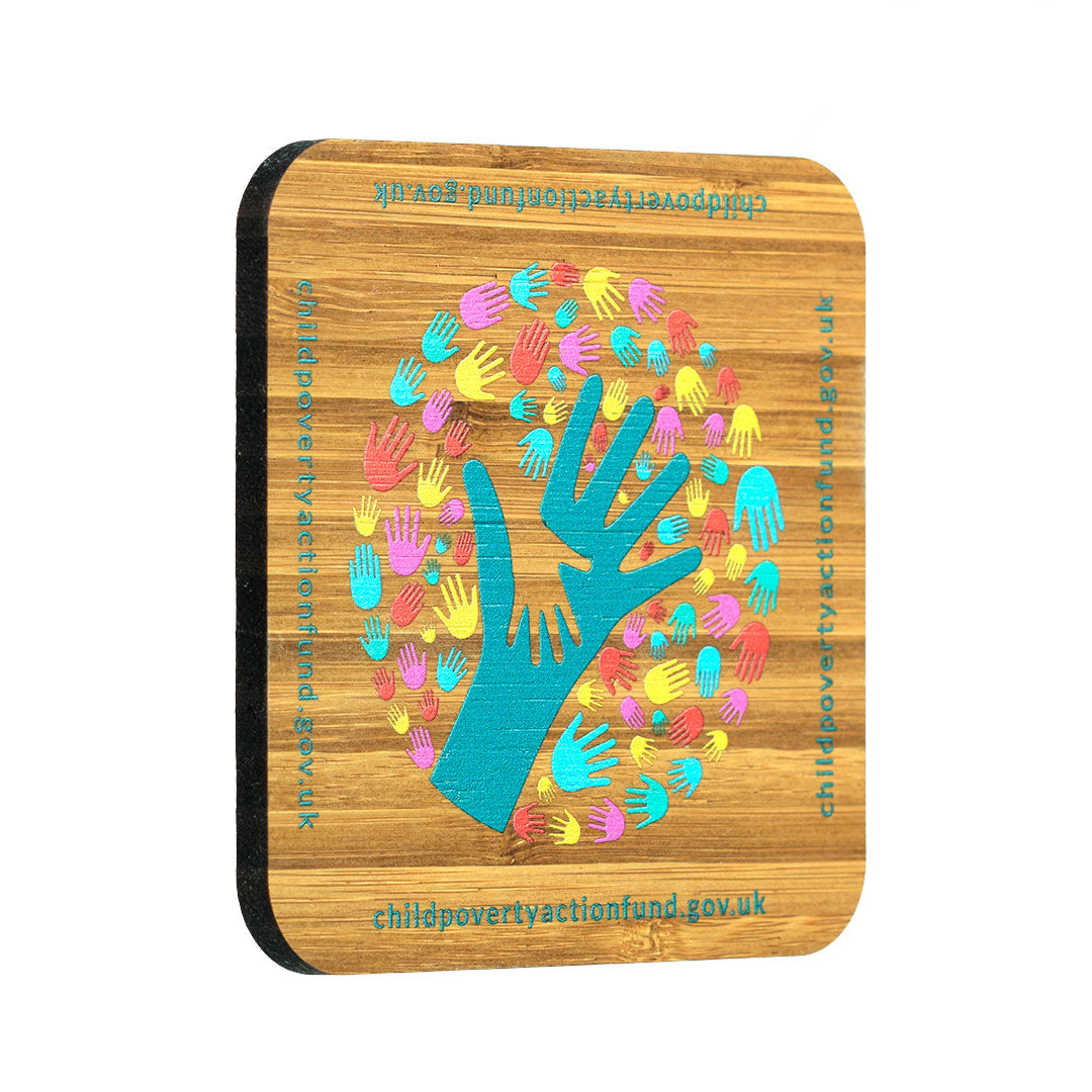 Branded Bamboo Coasters