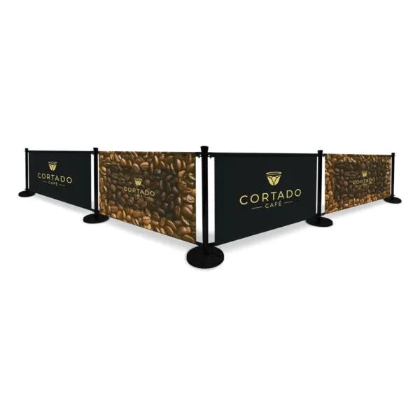 Cortado Branded Cafe Barrier Kit