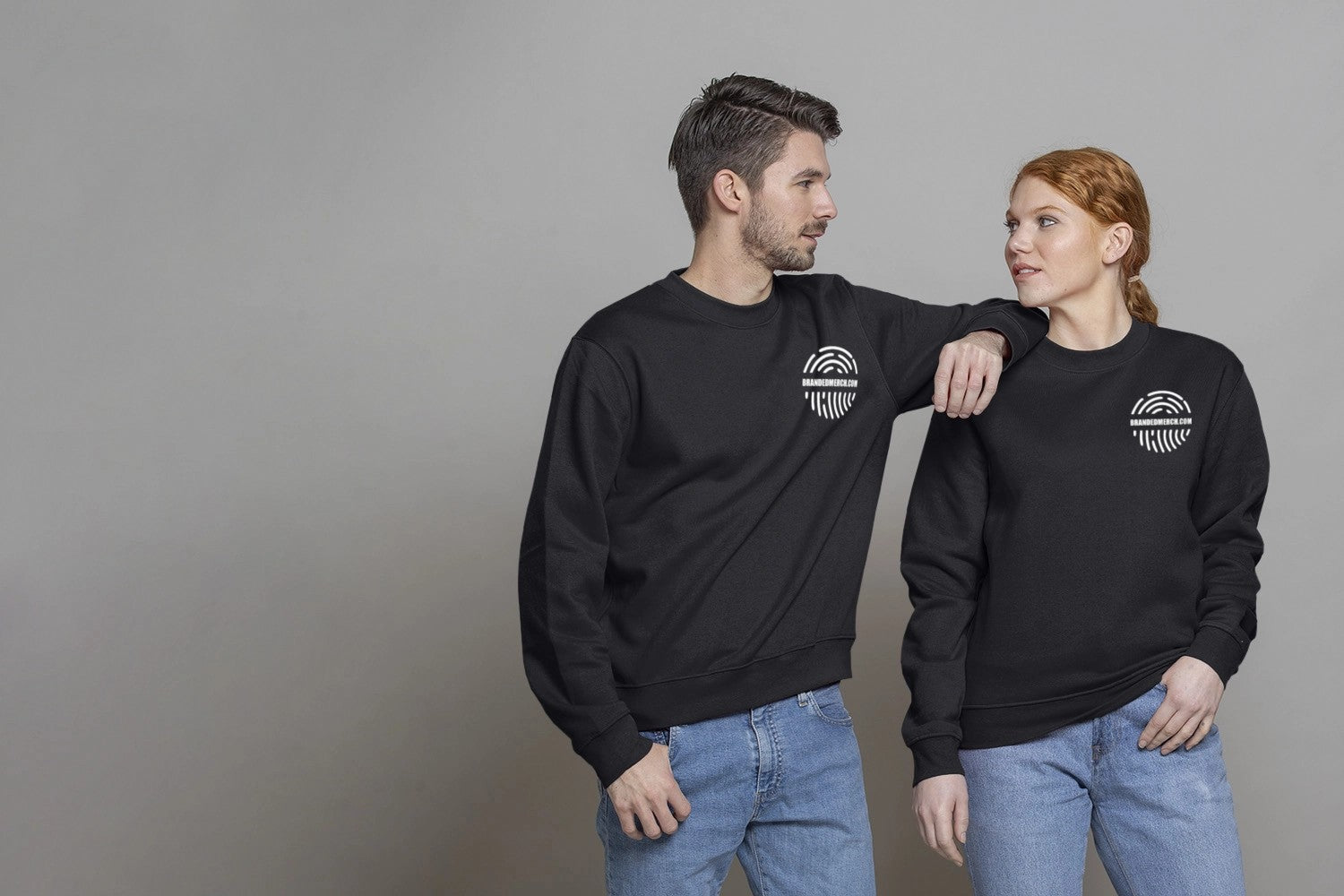 Unisex Crewneck Branded Sweater