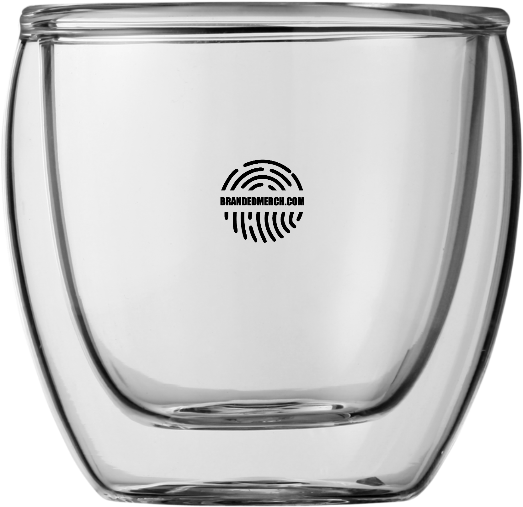 Glass Espresso Cup Set 2 Piece