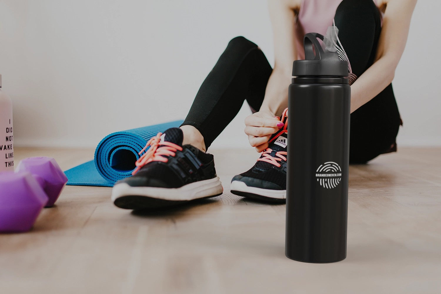 Aluminium Walled Sports Bottle 800ml