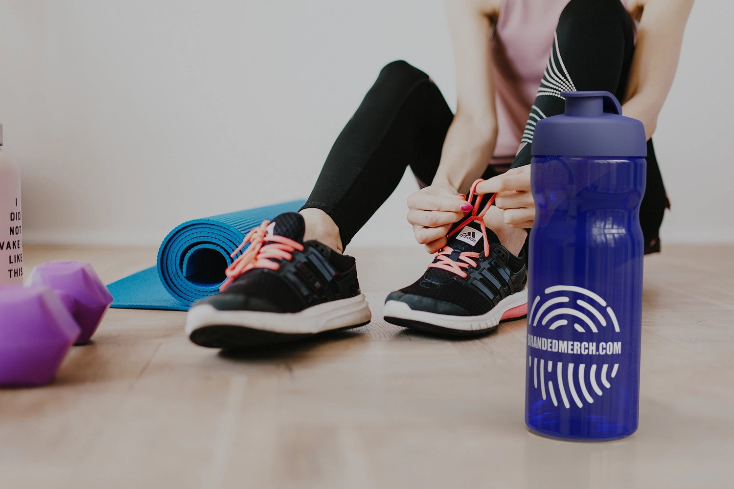 H2O Active® Flip Lid Sport Bottle 650ml