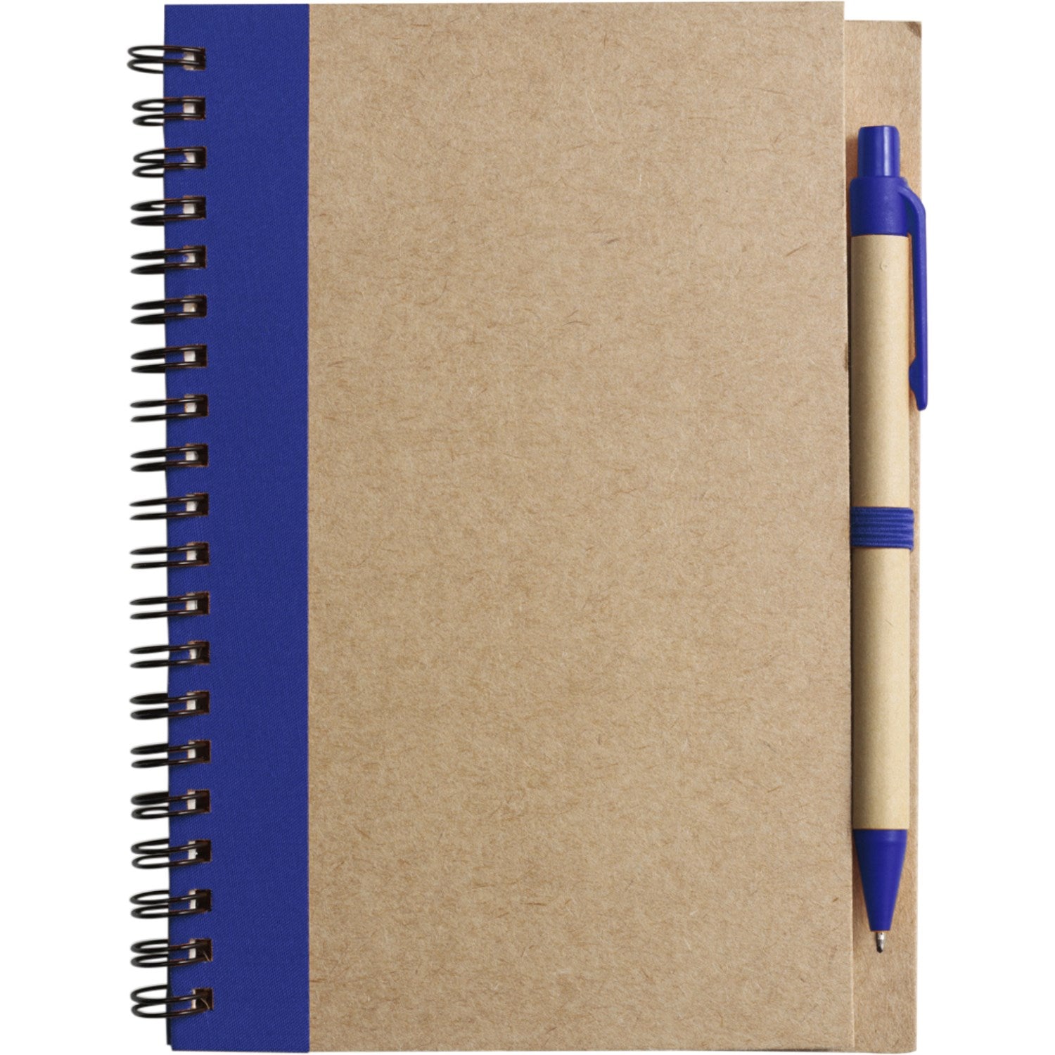 Cardboard Branded Notebook With Pen