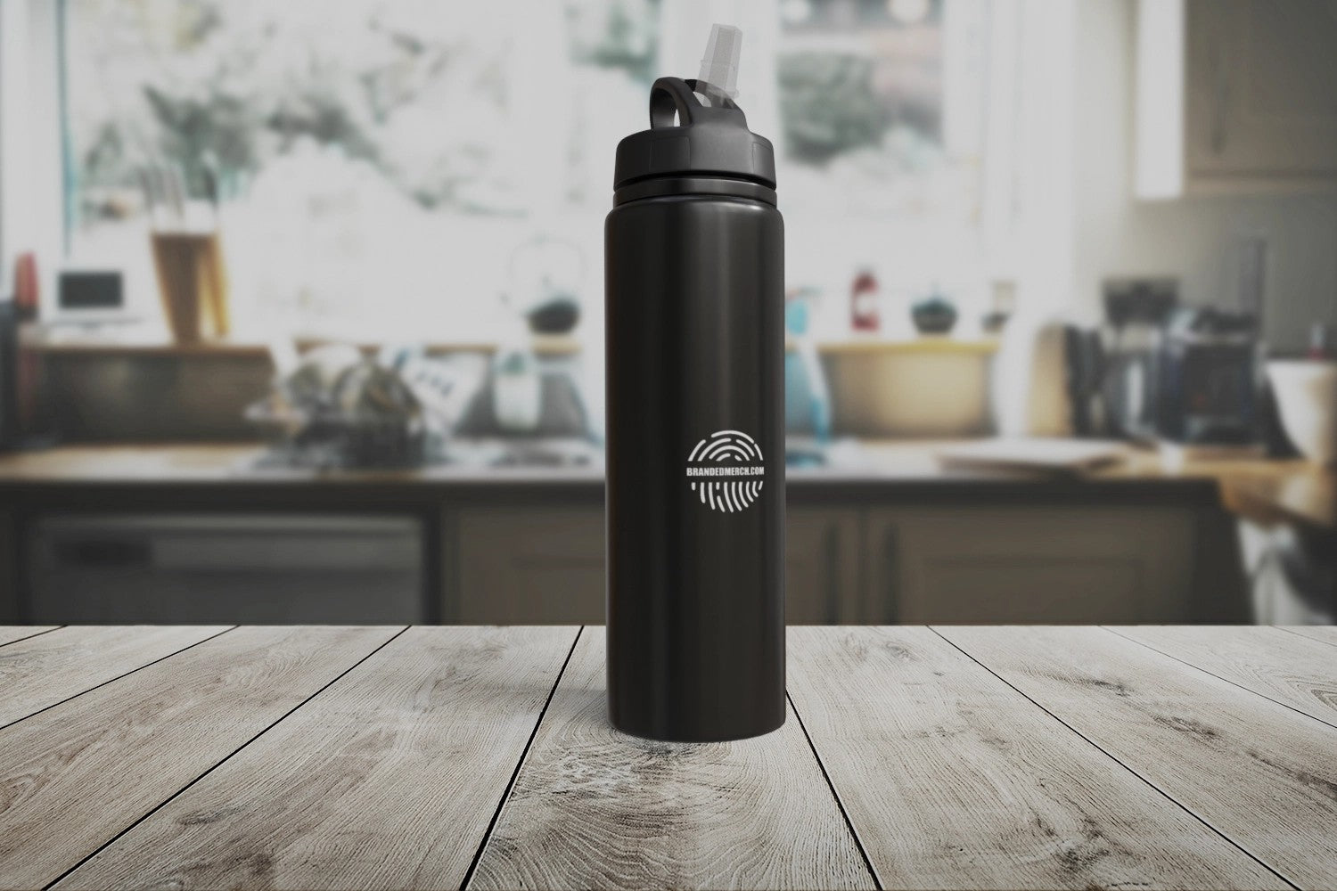 Aluminium Walled Sports Bottle 800ml
