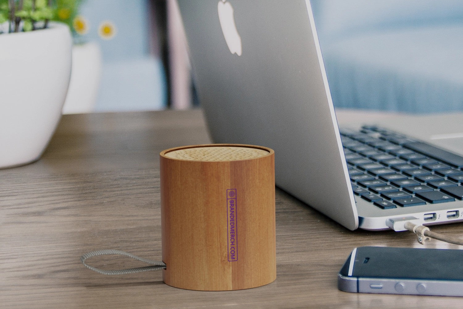 Branded Bamboo Speaker Bluetooth®