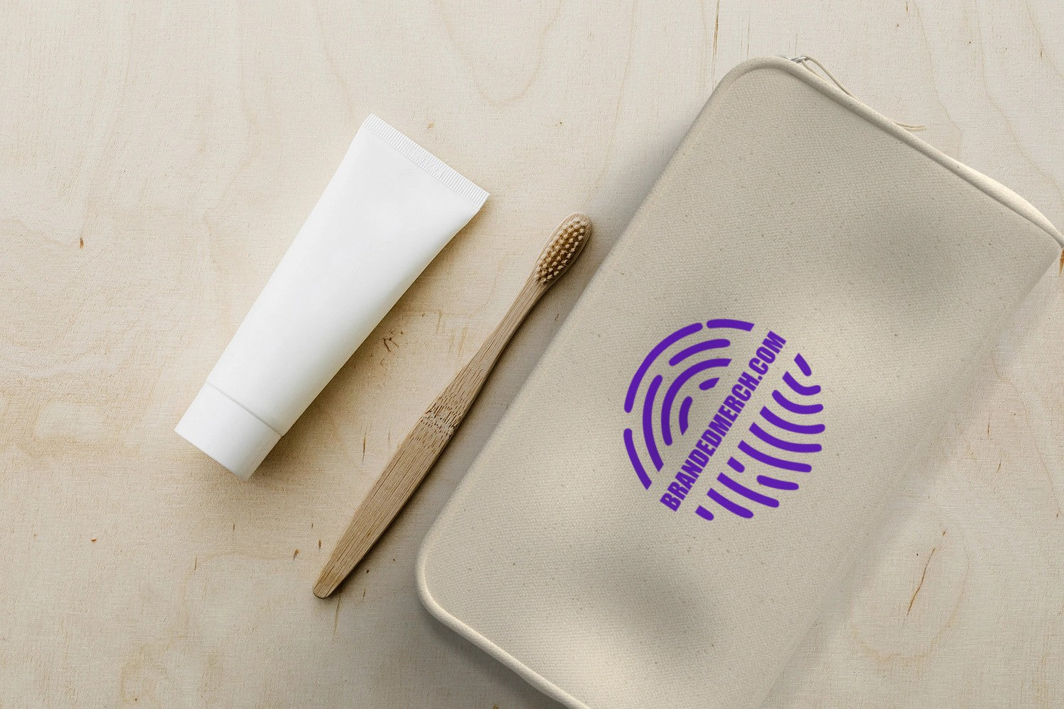 Canvas Toiletry Pouch 340 g/m²