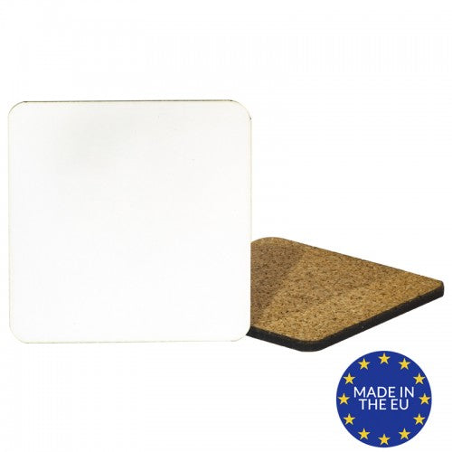 Coaster MDF With Cork Base 9.5cm