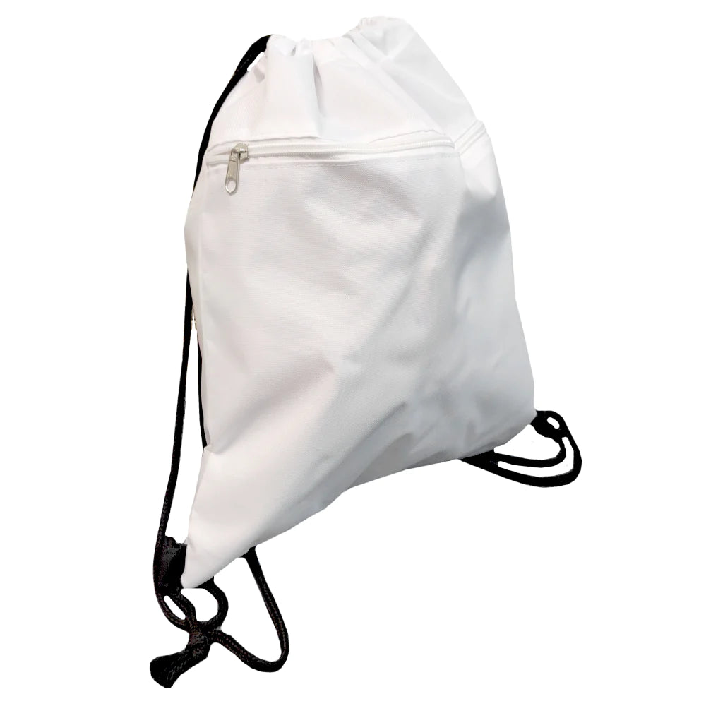 Gym Bag With Black Drawstrings