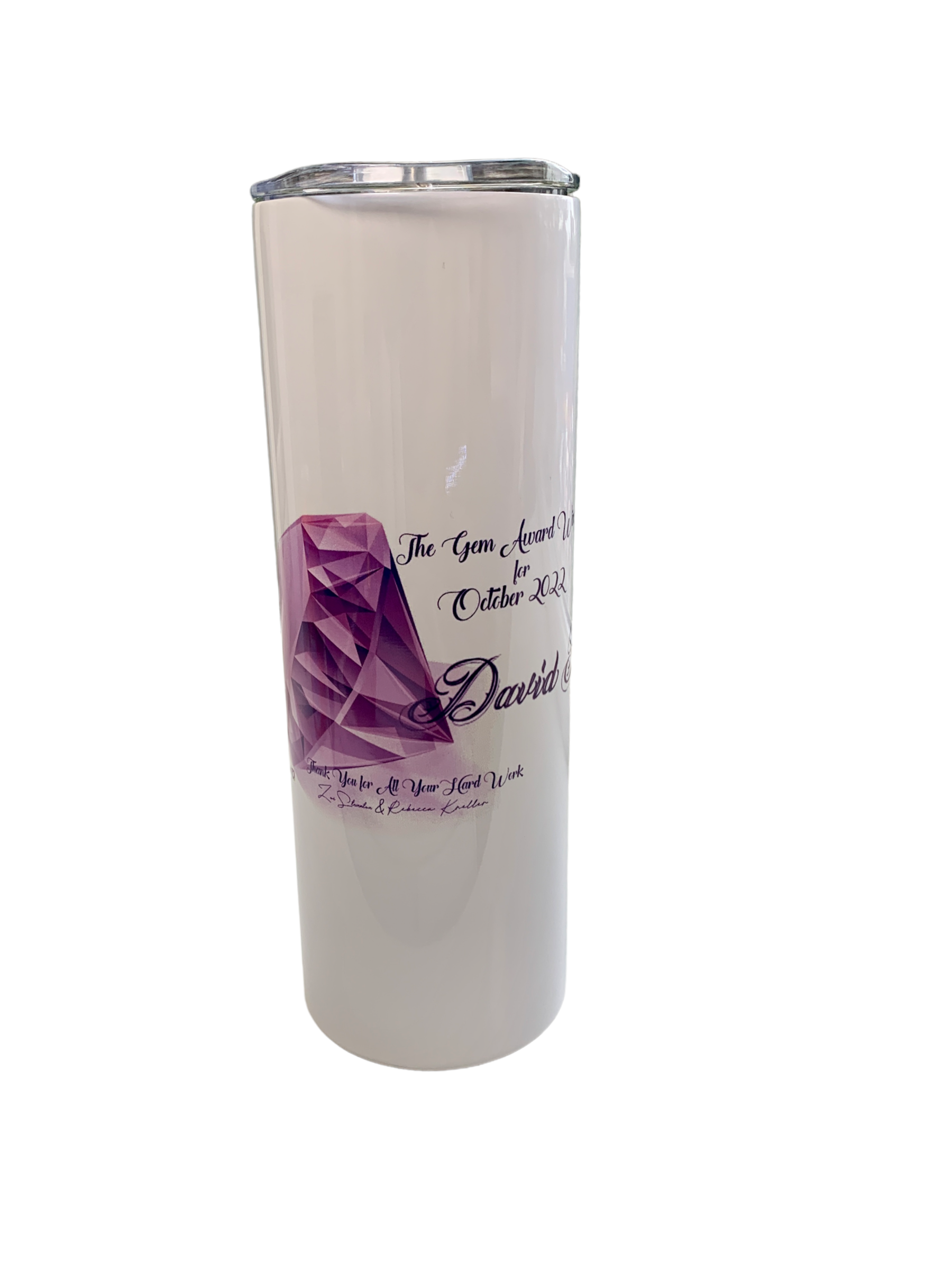 Tumbler with Straw 600ml Stainless Steel