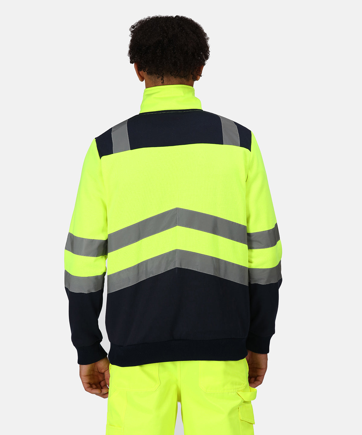Pro Hi Vis 1/4 Zip Sweatshirt Regatta