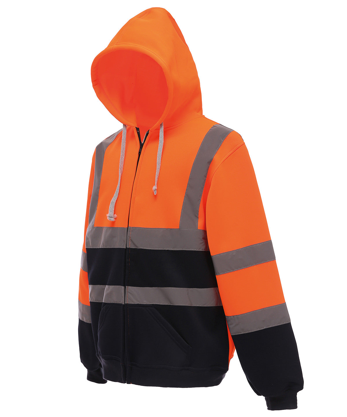 Hi Vis Zip Hoodie