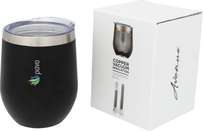 Branded Copper Vacuum Insulated Cup 350ml