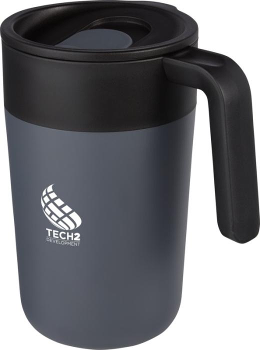 Branded Recycled Mug Double-Wall 400ml