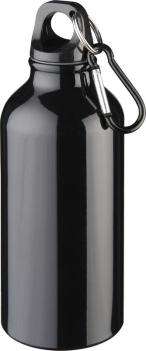 Branded Recycled Water Bottle With Carabiner