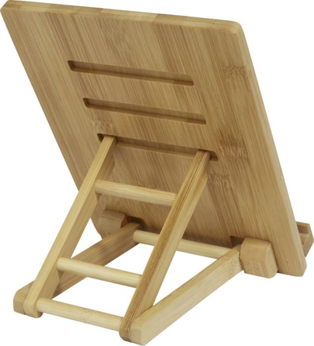 Bamboo Branded Tablet Holder